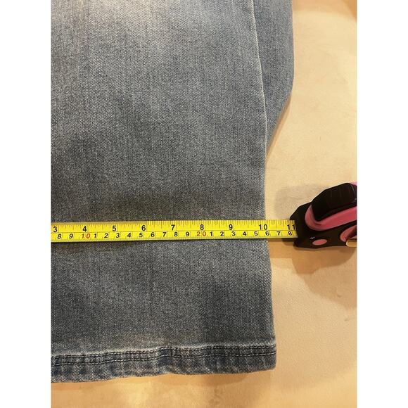 Juicy Couture Jeans 5/27 Stretch Y2K Bedazzled Juicy Wide Leg - Picture 10 of 10